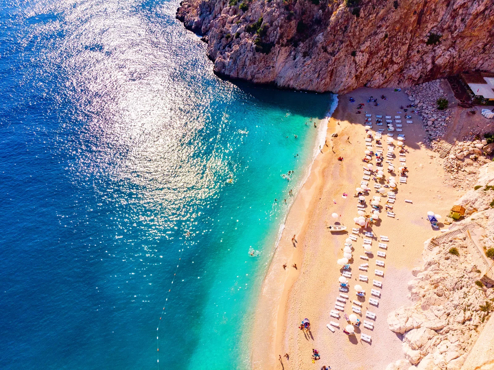Mediterranean boat cruise near Antalya