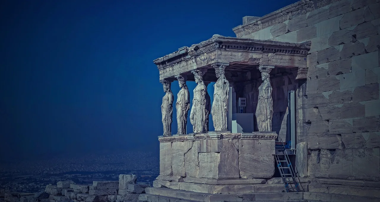 Athens Acropolis at dusk