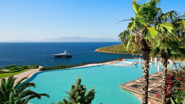 Kempinski Hotel Barbaros Bay — secluded cliffside resort with marina and spa, Bodrum