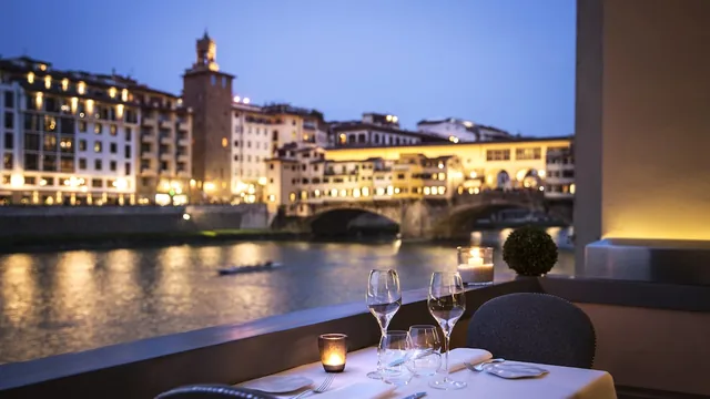 Hotel Lungarno — nautical-chic five-star on the Arno beside the Ponte Vecchio, Florence