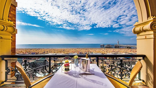 Grand Hotel Amrâth Kurhaus — historic seafront hotel on Scheveningen beach, The Hague