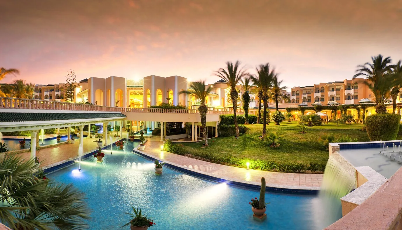 Hasdrubal Thalassa & Spa — pool and gardens, Hammamet