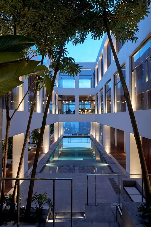 Alila Bangsar Kuala Lumpur — rooftop pool above Bangsar streets