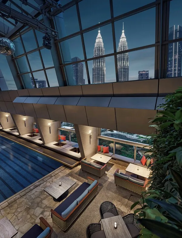 Traders Hotel Kuala Lumpur — Petronas Twin Towers view from KLCC
