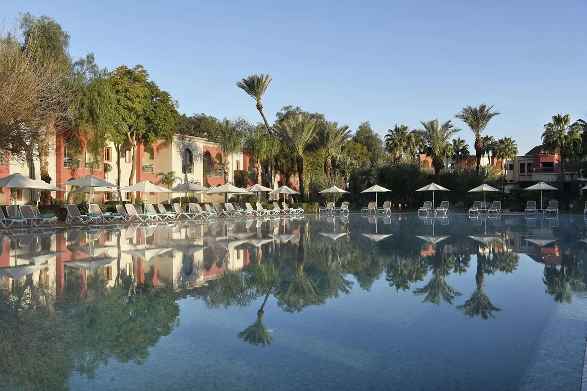 Iberostar Club Palmeraie Marrakech — palm-garden pools