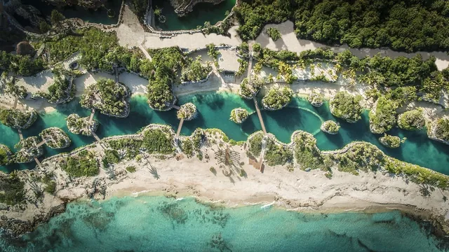 Hotel Xcaret México — eco-resort built into rivers and inlets near the Xcaret parks, Riviera Maya
