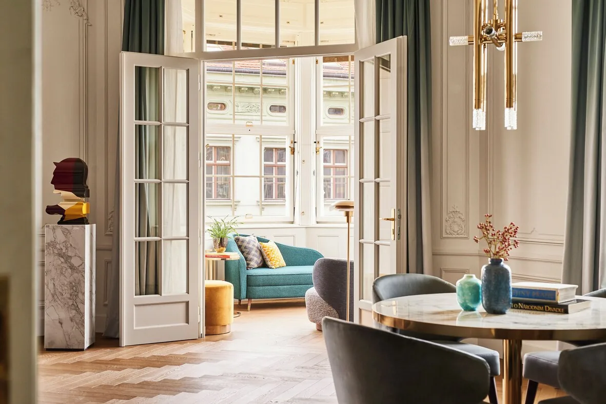 Andaz Prague — Sugar Palace facade on Wenceslas Square