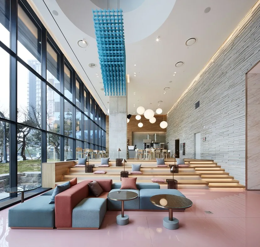 RYSE Autograph Collection — art-focused lobby in Hongdae, Seoul