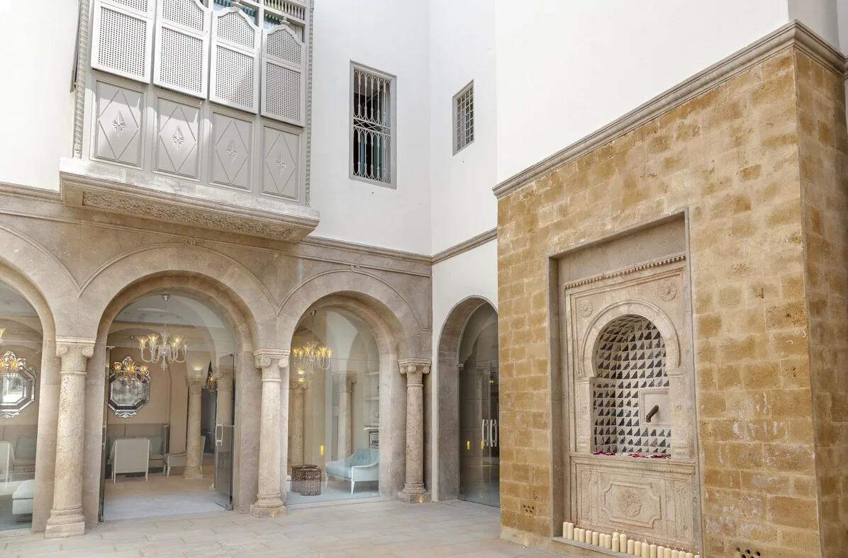 Dar el Jeld Hôtel & Spa — rooftop terrace in Tunis medina