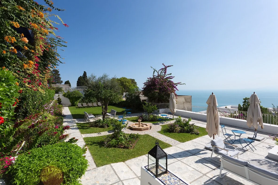 Dar Said — blue-and-white terrace near Sidi Bou Said