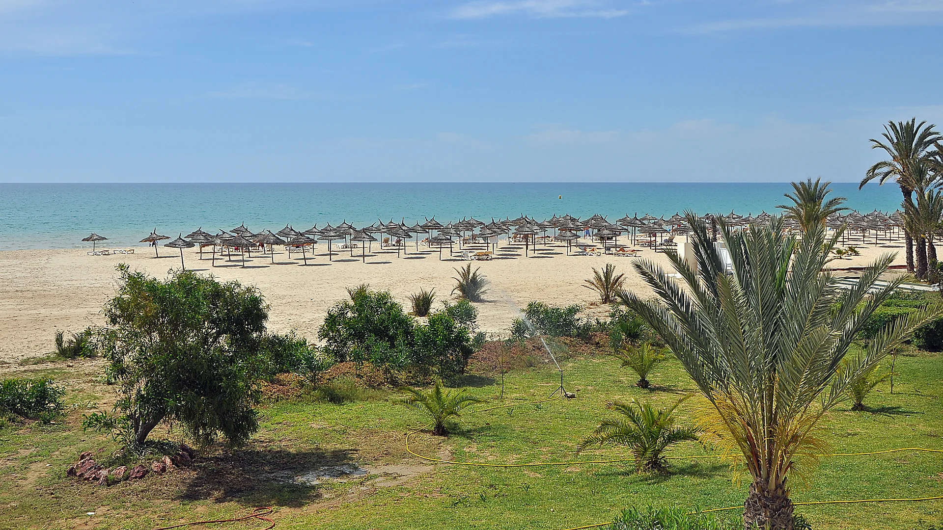 Hammamet Mediterranean beach and resort strip