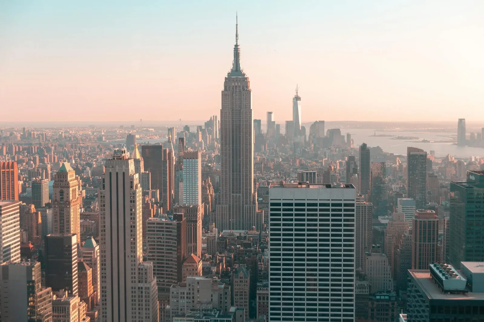Manhattan night skyline — best area to stay in New York comparison