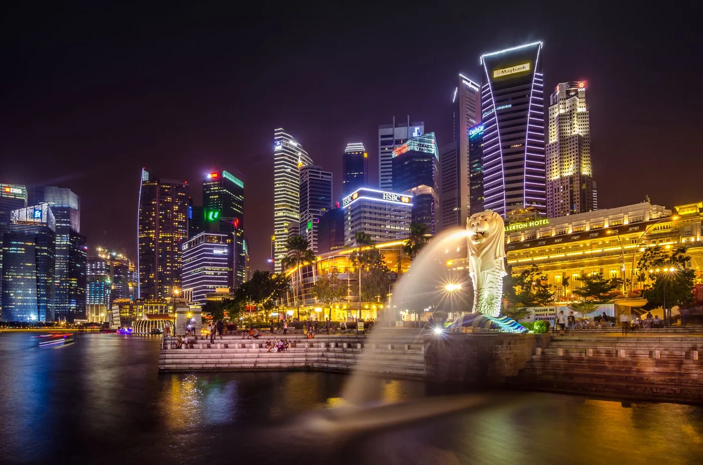 Marina Bay night — is Singapore expensive