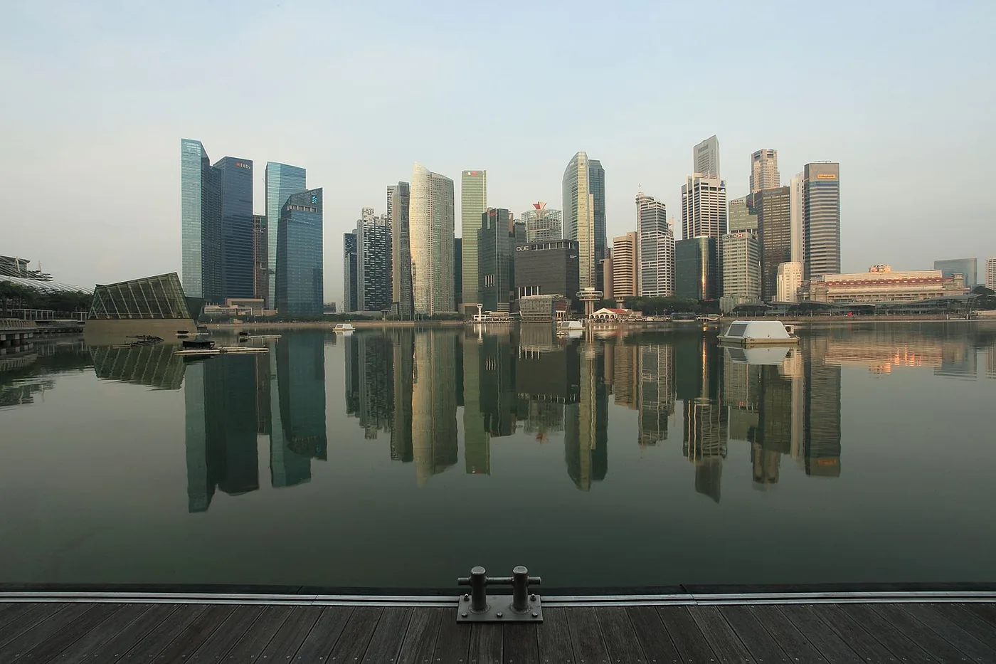 Marina Bay reflection — how many days in Singapore
