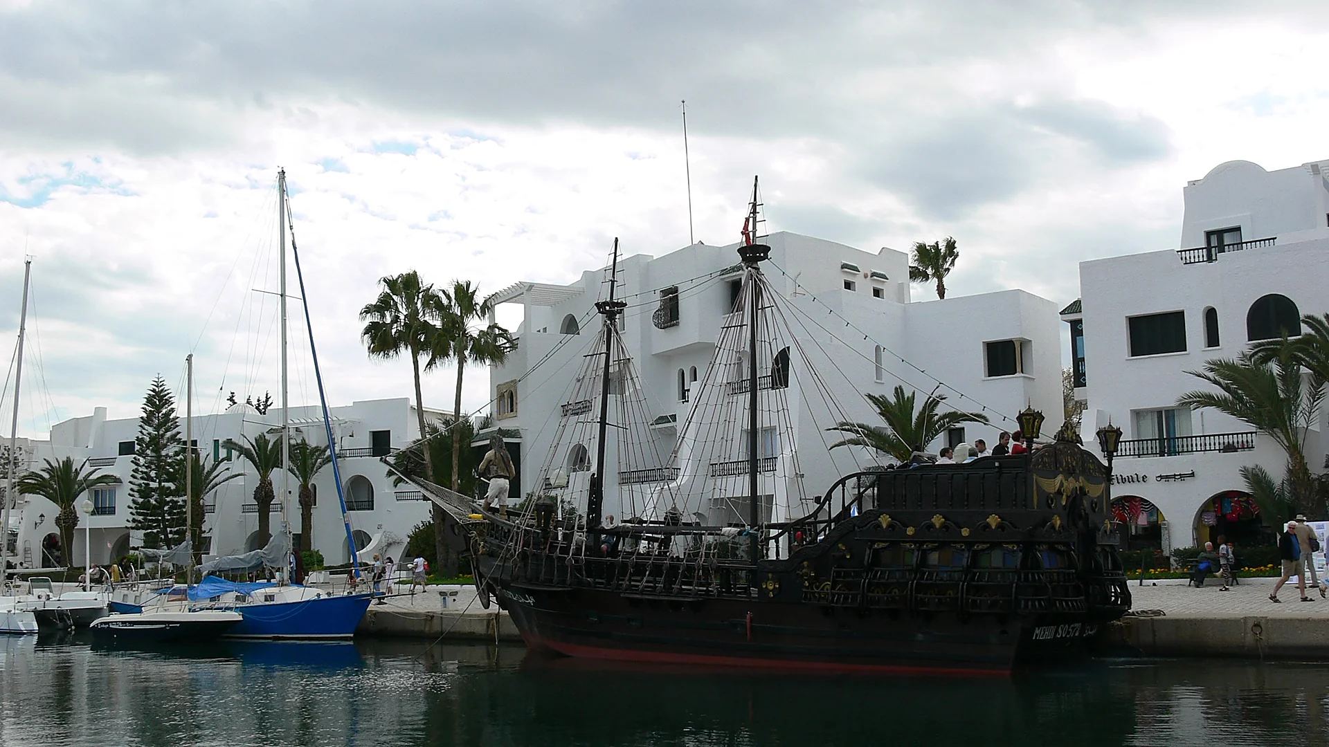 Sousse marina and Port El Kantaoui waterfront