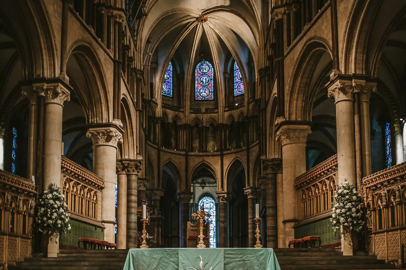 Interior of Canterbury Cathedral