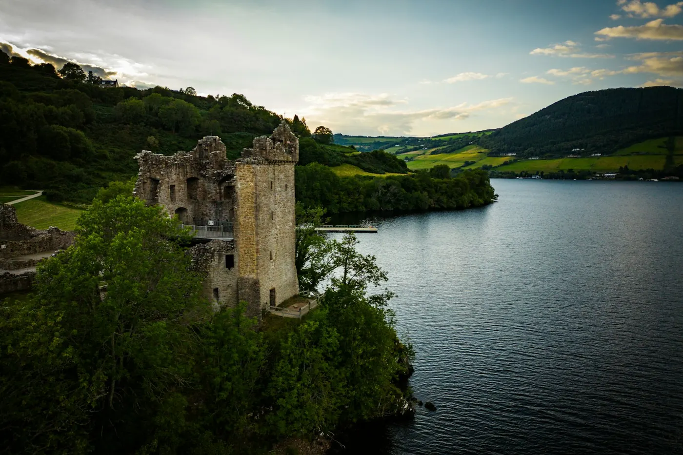 Urquhart Castle on Loch Ness, the classic day out from Inverness