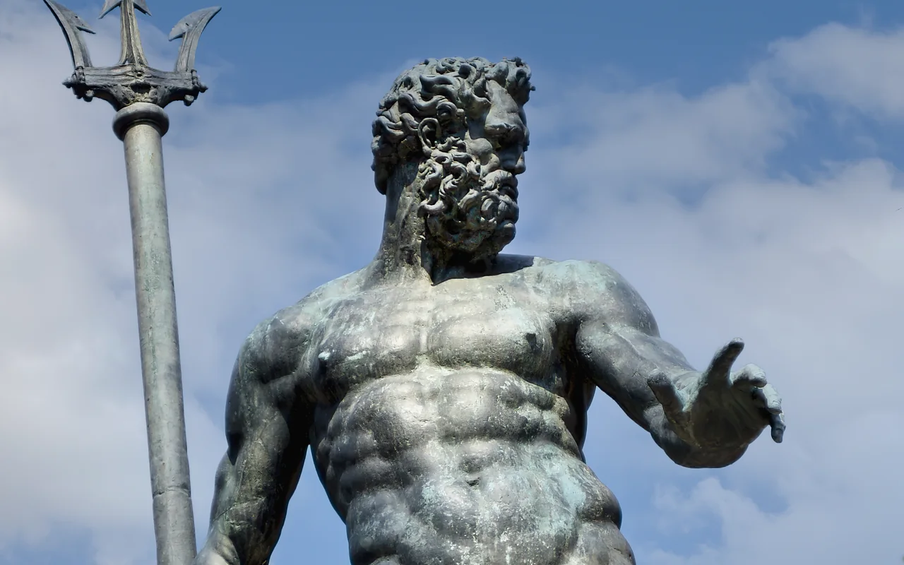 Fountain of Neptune in Piazza del Nettuno, Bologna